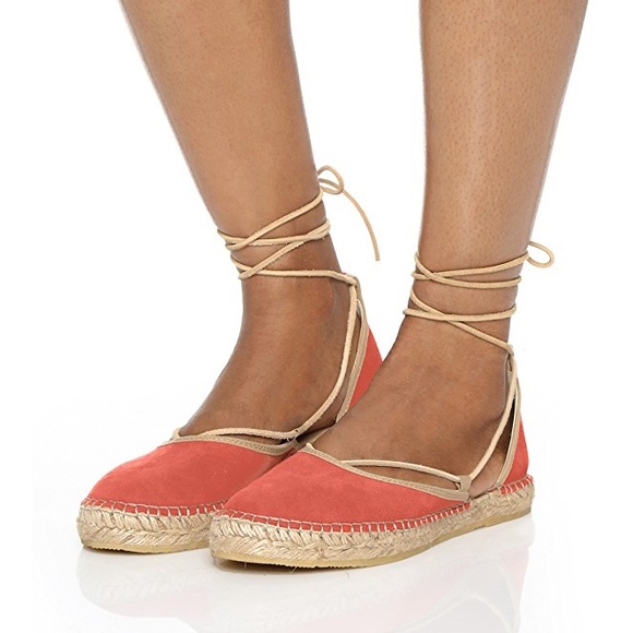 FREE PEOPLE Marina Lace Up Espadrilles Size 9 - Picture 2 of 8